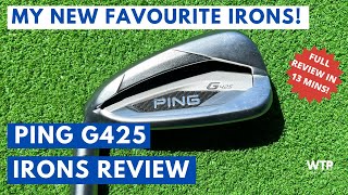 PING G425 IRONS REVIEW 2022  My New Favourite Irons [upl. by Trinia]