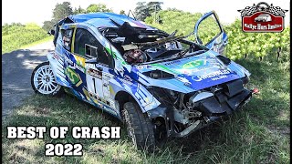 BEST OF RALLY 2022  CRASHES amp MISTAKES [upl. by Lleznov]