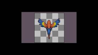 Pixel art Bird Hoovering animation made for Unity game aseprite pixelart unity unitygamedev [upl. by Gerard]