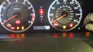 Reset Oil Maintenance Light  2010 to 2011 Honda Accord [upl. by Ethelyn672]