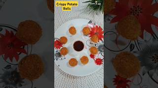 crispy balls youtubeshorts ytstudio ytshorts potatorecipe trending streetfood food shorts [upl. by Nonah]