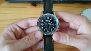 Junkers 66282 AutomatikChronograph Herrenuhr [upl. by Aneehs]