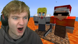 Tommy VS TimeDeo in Minecraft Lava Rising [upl. by Allis]