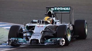 2014 Mercedes Turbo V6 F1 Engine Sound [upl. by Odlanar]