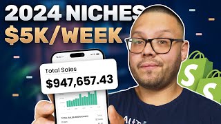 The Easiest Dropshipping Niches To Sell Right Now 5KWeek [upl. by Gleeson]