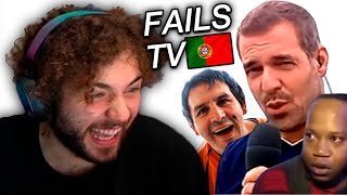 Os MELHORES FAILS da TV PORTUGUESA [upl. by Conal]