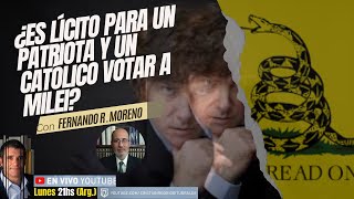 ¿Es lícito para un patriota y un católico votar a Milei [upl. by Mcclary707]