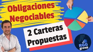 💥OBLIGACIONES NEGOCIABLES💥Alternativas de CARTERAS  ✅ [upl. by Eilrebmik]