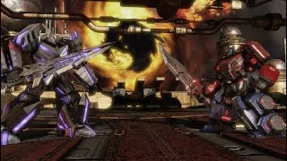 Transformers Fall of Cybertron  Final Battle Theme Ingame version [upl. by Alister]