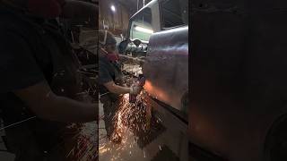 Final steps of fabrication and welding on this 1956 Nomad Full video on the way classiccars nomad [upl. by Ruhtra]