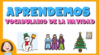 Aprendemos el vocabulario de la navidad [upl. by Atirys114]