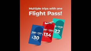 Make multiple trips over a year or more with Flight Pass Save up to 50 on flights [upl. by Hedvig]