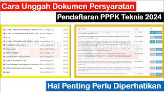 Cara Unggah Dokumen Mengganti Dokumen amp Solusi Tidak Bisa Unggah Dokumen Pendaftaran PPPK 2024 [upl. by Otrebmal]