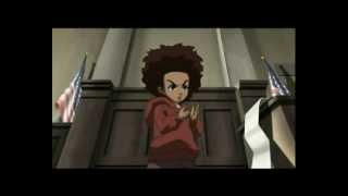 The Boondocks  Hueys Speech and After Thoughts at Robert Kellys Trial [upl. by Aimo115]