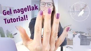 Gel nagellak tutorial  TUTORIAL [upl. by Saks]