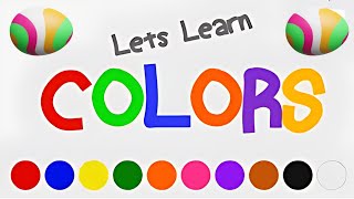 🌈 Learn Colours  Nursery Rhymes amp Kids Songs 🎶Colours for Kids [upl. by Jillana]