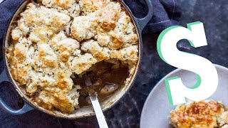 Chicken and Mushroom Cobbler Recipe [upl. by Neeliak219]