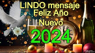 🎇FELIZ AÑO NUEVO 2024 Cuenta Regresiva🥂LINDO mensaje de Año Nuevo Happy New Year [upl. by Esertak]