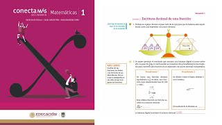 Lección 2 Escritura decimal de una fracción  Páginas 18 y 19  SECUENCIA 1  Conecta Más Sec Mat 1 [upl. by Chelsey]