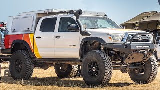 Top 5 Tacomas At Overland Expo MTN West 2021 [upl. by Brandwein32]