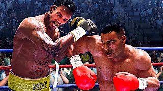 Mike Tyson vs Deontay Wilder FULL FIGHT  Fight Night Champion AI Simulation [upl. by Banerjee]