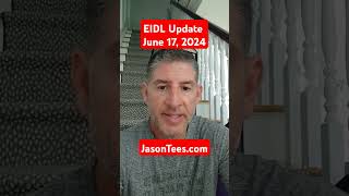 SBA EIDL update on forgiveness and hardship and Treasury June 17th 2024 [upl. by Assiralc]