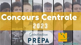 Concours Centrale 2023  Témoignages et réactions des étudiants le meilleur pour la fin [upl. by Maribelle]