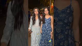 Jannat Zubair Rahmani and Reem Sameer Shaikh clicked together for dinner [upl. by Stearn]