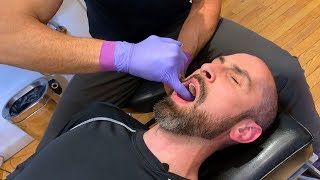 INTENSE HEADACHE and TMJ Relief  Full Body Chiropractic Adjustment by Dr Aaron [upl. by Llenrup597]