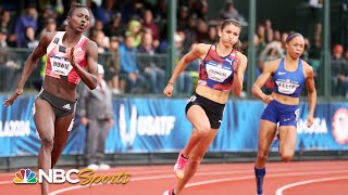 Allyson Felixs 200m Olympic bid comes down to wire in 2016  NBC Sports [upl. by Jimmy323]