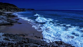 Relaxing Waves For Sleeping Well Deep Sleep Bedroom Ambiance With Ocean Sounds [upl. by Forrest]