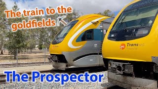 The Prospector  A gold class train  Travel to Kalgoorlie [upl. by Sculley]