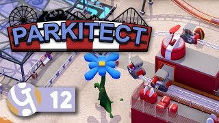 🎡 Monorail Monorail Monodoh  Lets Play Parkitect Ep 12 [upl. by Erkan740]