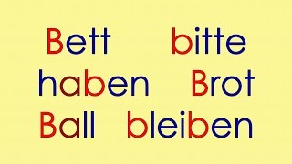 Deutsch Alphabet 1 A B C D [upl. by Quick471]