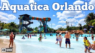 Aquatica Orlando Water Park 2024 [upl. by Ykvir282]