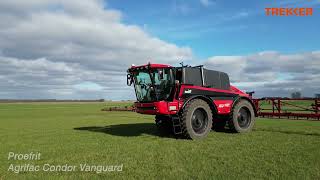 Nieuwe Agrifac Condor Vanguard zelfrijdende veldspuit [upl. by Gonzalez]