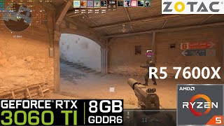 CS2 Competetive Dust 2  R5 7600X RTX 3060Tİ  Full Gameplay MAX Settings [upl. by Norabel943]