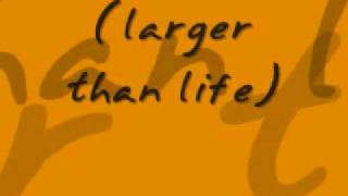 Larger Than Life by Backstreet Boys wlyrics [upl. by Napier]