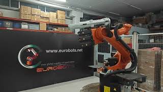 KUKA KR162 Industrial robot  super fast [upl. by Leahcim]