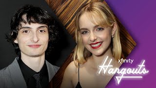 Xfinity Hangouts Finn Wolfhard and McKenna Grace from Ghostbusters Frozen Empire [upl. by Anaek]