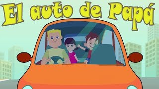 El Auto de Papá  Banda Marina Canción infantil en dibujos [upl. by Henebry]