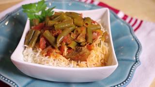 How to make Shorbat Fasoulia  Green Bean Stew Assyrian Food [upl. by Imac]