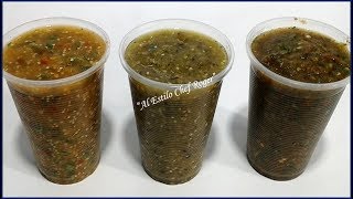 Las mejores SALSAS VERDES para hacer en tu casa o vender Receta 449 salsa verde [upl. by Yracaz974]