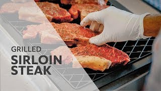 Grilling Steak How to Grill Perfect Sirloin Steaks [upl. by Paff]