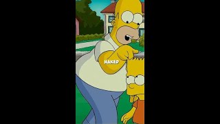 Simpsons Movies Censored Scene on TV [upl. by Ennylyak]