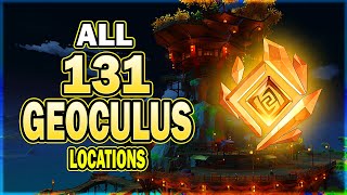 All 131 Geoculus Locations  Detailed Guide for Liyue Oculus with Timestamps amp Easy Routes [upl. by Serafine600]