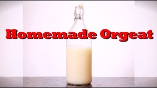 How To Make Quick And Easy Homemade Orgeat  Drinks Made Easy [upl. by Anamuj]