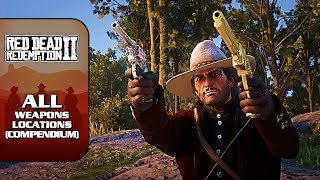 RDR2 100 Walkthrough  All Weapons Locations Compendium [upl. by Elleryt911]