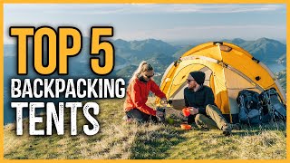 Best Backpacking Tents 2024  Top 5 Best Ultralight Backpacking Tents [upl. by Aisatal]