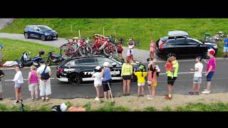 TOUR DE FRANCE dans le Col de la Croix Fry [upl. by Innattirb22]